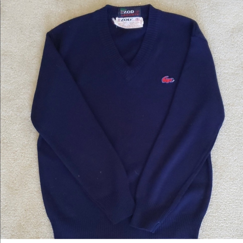 Lacoste Haymakers vintage sweater